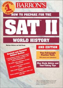 Paperback How to Prepare for the SAT II World History Book