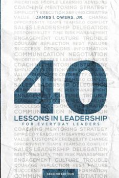 Paperback 40 Lessons in Leadership Book