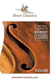 10 Studies or Caprices for Violin, Opus 9: Violine Solo