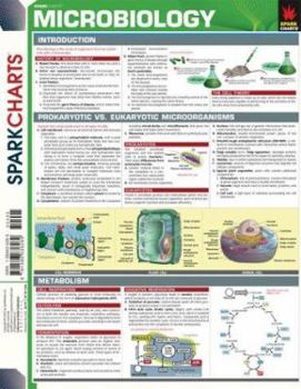Paperback Microbiology (SparkCharts) Book