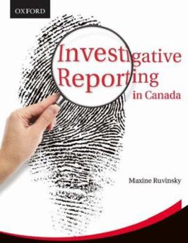 Paperback Investigative Reporting in Canada Book