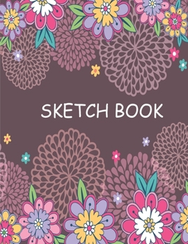 Paperback sketch book large notebook for drawing, doodling or sketching Notebook for Drawing, Writing, Painting, Sketching or Doodling 8.5*11 Book