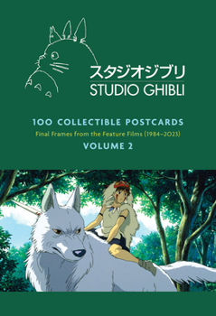 Card Book Studio Ghibli: 100 Collectible Postcards, Volume 2: Final Frames from the Feature Films (1984-2023) Book