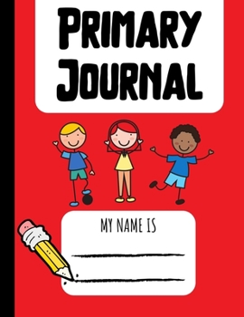 Primary Journal: Dotted Midline and Picture Space | K-2 Kindergarten to Second Grade Creative Story Tablet | Primary Ruled | 100 Pages