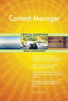 Paperback Content Manager Critical Questions Skills Assessment Book