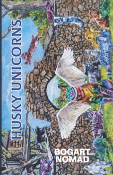 Paperback Husky Unicorns Book