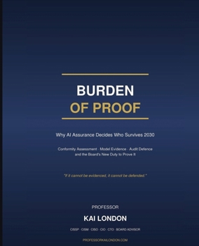 Paperback Burden of Proof Book