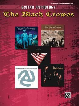 Paperback Black Crowes -- Guitar Anthology: Authentic Guitar Tab Book