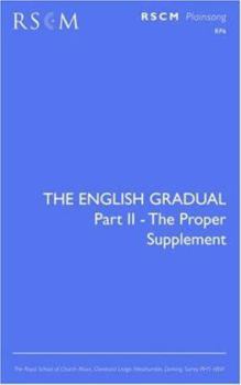 Paperback The English Gradual Supplement Book