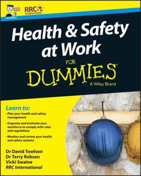 Paperback Health and Safety at Work for Dummies, UK Edition Book