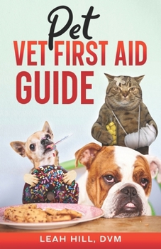 Paperback Pet Vet First Aid Guide Book