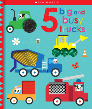 Board book 5 Big and Busy Trucks: Scholastic Early Learners (Touch and Explore) Book