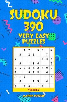 Paperback SUDOKU 390 Very Easy Puzzles Book