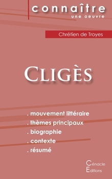 Paperback Fiche de lecture Cligès (Analyse littéraire de référence et résumé complet) [French] Book