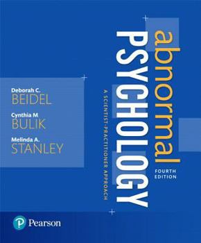 Hardcover Abnormal Psychology: A Scientist-Practitioner Approach Book