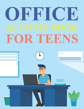 Paperback Office Activity Book For Teens: The Office Coloring Book