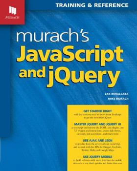 Paperback Murach's JavaScript and jQuery Book