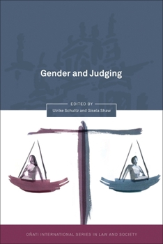 Hardcover Gender and Judging Book