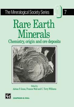 Paperback Rare Earth Minerals: Chemistry, Origin and Ore Deposits Book