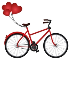 Fahrrad mit Herzen: Notizbuch DIN A5 Blanko 120 Seiten Fahrrad MTB Mountainbike Rennrad Downhill Radsport Bike Geschenkidee & Weihnachten Journal ... Notizheft Notizblock (German Edition)