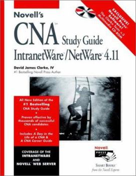 Hardcover Novell's CNA Study Guide Intranetware / NetWare 4.11 [With CDROM] Book