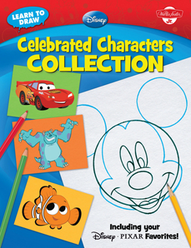 Paperback Learn to Draw Disney Celebrated Characters Collection: Including Your Disney*pixar Favorites! Book