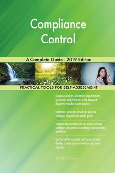 Paperback Compliance Control A Complete Guide - 2019 Edition Book