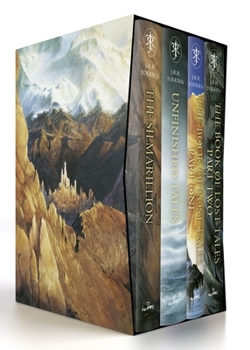 Hardcover The History of Middle-Earth Box Set #1: The Silmarillion / Unfinished Tales / Book of Lost Tales, Part One / Book of Lost Tales, Part Two Book
