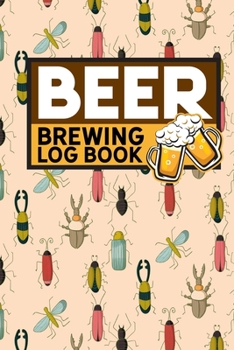 Paperback Beer Brewing Log Book