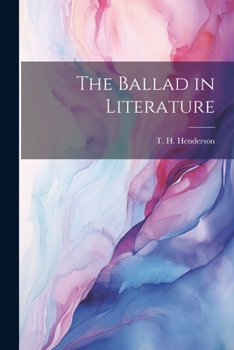 Paperback The Ballad in Literature Book