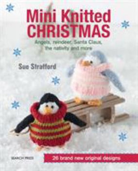 Paperback Mini Knitted Christmas Book