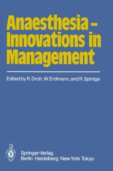 Paperback Anaesthesia -- Innovations in Management Book
