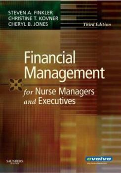 Paperback Financial Management for Nurse Managers and Executives Book