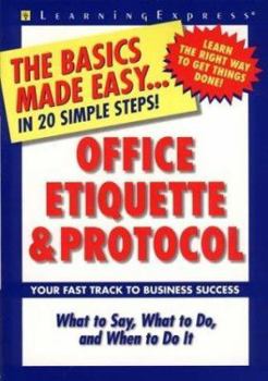 Paperback Office Etiquette and Protocol Book