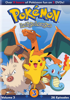 DVD Pokemon: Season 1 Indigo League Set 3 Book