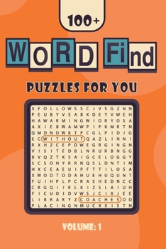 Word Find Puzzles for You: Word Search Puzzle book