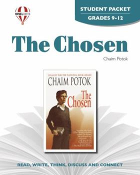 Paperback The Chosen - Student Packet by Novel Units Book