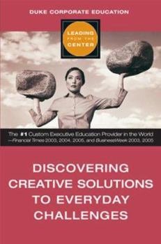 Hardcover Discovering Creative Solutions to Everyday Challenges Book