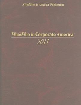 Hardcover Who's Who in Corporate America Book