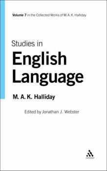 Paperback Studies in English Language: Volume 7 Book