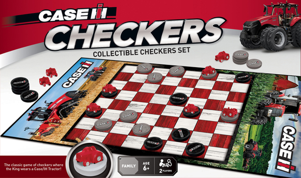 Board Game Case Ih/Farmall Checkers Book