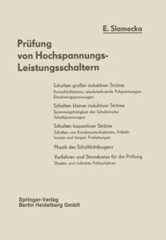 Paperback Prüfung Von Hochspannungs-Leistungsschaltern [German] Book