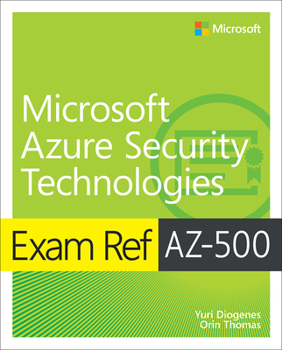 Paperback Exam Ref Az-500 Microsoft Azure Security Technologies Book