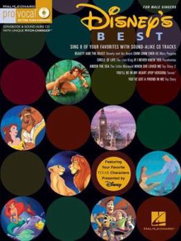 Paperback Disney's Best: Pro Vocal Men's Edition Volume 12 Book