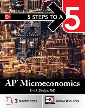 Paperback 5 Steps to a 5: AP Microeconomics 2025 Book