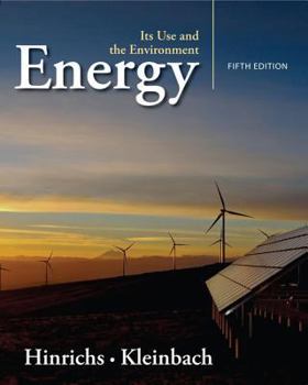 Paperback Energy: Its Use and the Environment Book