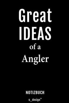 Notizbuch für Angler: Originelle Geschenk-Idee [120 Seiten liniertes blanko Papier] (German Edition)
