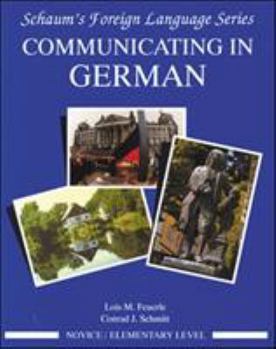 Paperback Communicating in German, (Novice Level) Book