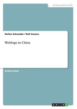 Paperback Weblogs in China [German] Book