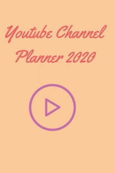 Paperback Female Youtube-Channel Planner for 2020: Journal / Planner for Youtube Videos Ladies Style / Great gift idea Book